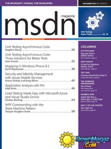 MSDN - November 2014