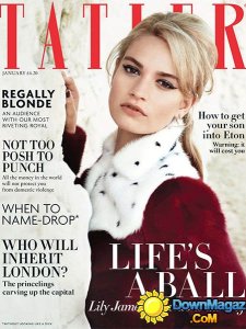 Tatler UK - January 2014