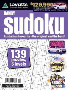 Lovatts Handy Sudoku - 10.2024