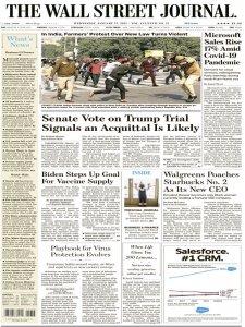 The Wall Street Journal 01.27.2021