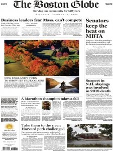 The Boston Globe - 10.15.2022