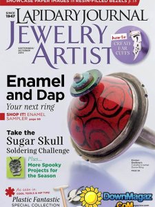 Lapidary Journal Jewelry Artist CA - September/October 2015