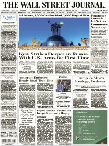 The Wall Street Journal - 11.20.2024