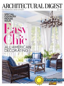 Architectural Digest USA - July 2016