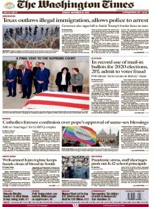 The Washington Times 12.19. 2023