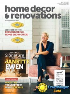 Edmonton Home Decor & Renovations CA - September/October 2015