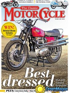 The Classic MotorCycle - February 2015