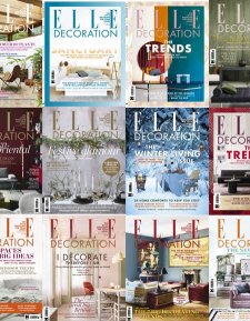 Elle Decoration UK -  2017 Full Year Compiltaion