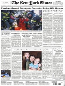 The New York Times 03.20 2022