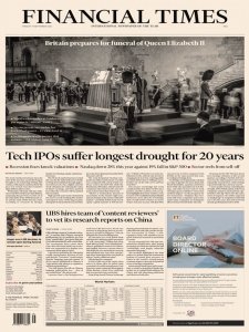 Financial Times Asia - 19.09.2022