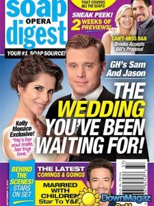 Soap Opera Digest - 12 September 2016