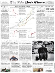 The New York Times 01.08 2022