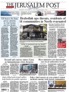 The Jerusalem Post - 23.10.2023