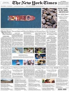 The New York Times 08.29 2022