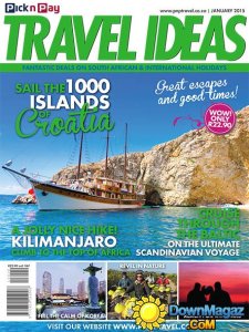 PICK N Pay Travel Ideas - January 2015