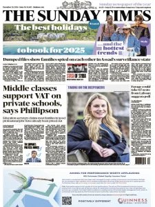The Sunday Times UK - 29.12.2024