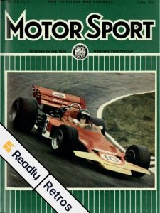 Motor Sport: Retros - 08.1970