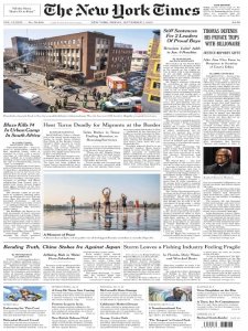 The New York Times 09.1.2023