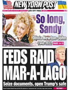 New York Post 08.9 2022