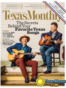 Texas Monthly USA - July 2015