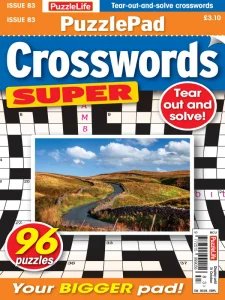 PuzzleLife PuzzlePad Crosswords Super - Is. 83 2024