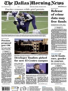 The Dallas Morning News - 11.15.2025