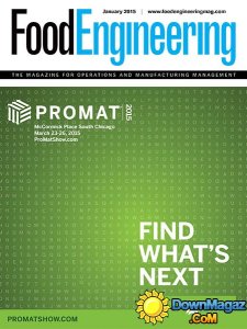 Food Engineering - January 2015