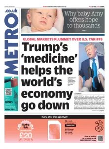 Metro UK - 8.04.2025