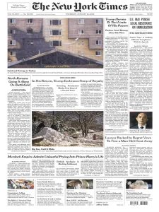 The New York Times - 01.23.2025