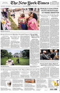 The New York Times 06.14 2021