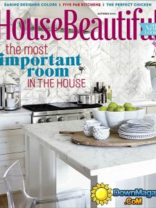 House Beautiful USA - October 2014