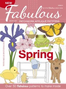 Fabulous Patchwork Applique Patterns - Issue 6, January 2025