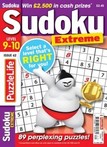 PuzzleLife Sudoku Extreme - Is. 62 2021