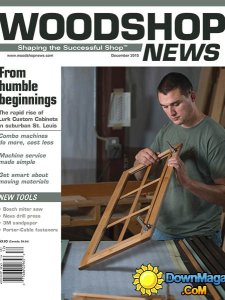 Woodshop News USA - December 2015