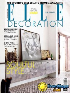 ELLE Decoration Philippines - July/August 2014