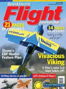 Quiet & Electric Flight International - June 2015