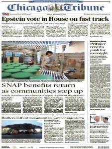 Chicago Tribune - 11.14.2025