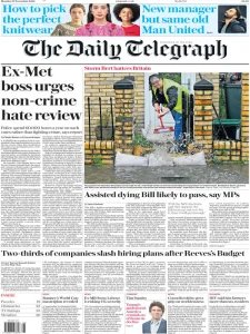 The Daily Telegraph - 25.11.2024