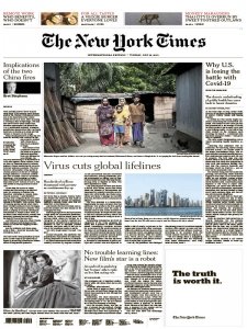 International New York Times - 07.28.32020