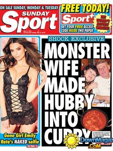 Sunday Sport - 17 May 2015