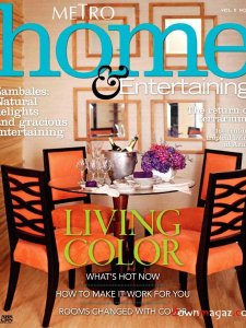 Metro Home & Entertaining - April/May 2011