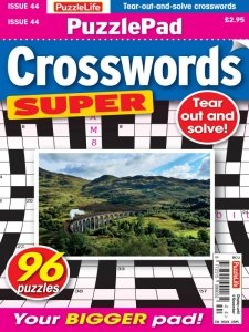 PuzzleLife PuzzlePad Crosswords Super - Is. 44 2021