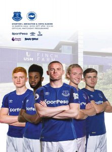 Everton Programmes - 10.03.2018