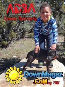 ADBA Canine Quarterly - Spring 2017