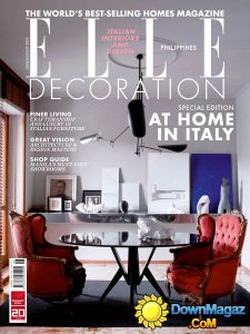 ELLE Decoration Philippines -  July 2015