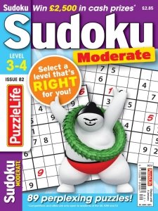 PuzzleLife Sudoku Moderate - Is. 82 2022