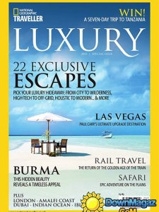 National Geographic Traveller UK - Luxury 2013 Special Issue