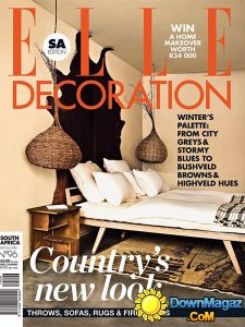 Elle Decoration South Africa - June/July 2014