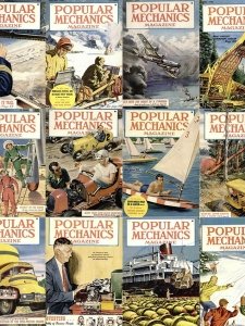 Popular Mechanics USA - 1950 Full Year