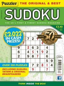 Puzzler Sudoku - No. 234 2022